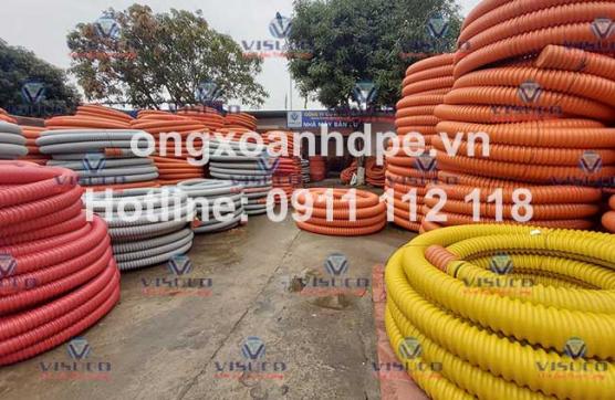 Cấp ống xoắn HDPE tại Tiên Lãng