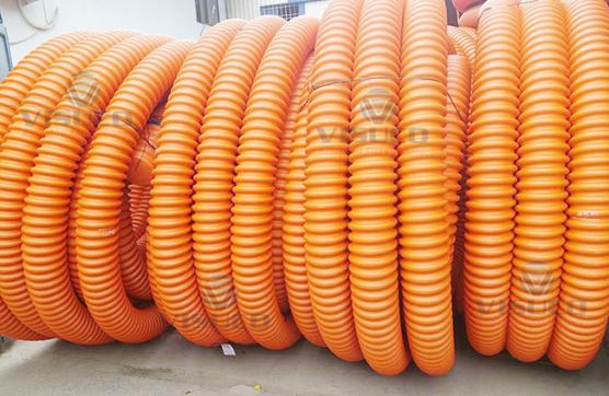 Cấp ống xoắn HDPE tại Cát Hải