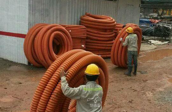 Cấp ống xoắn HDPE cho tập đoàn Sun Group