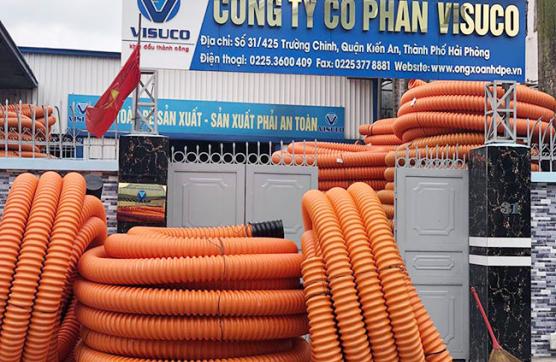 Cấp ống xoắn HDPE tại KCN Nam Thăng Long Hà Nội