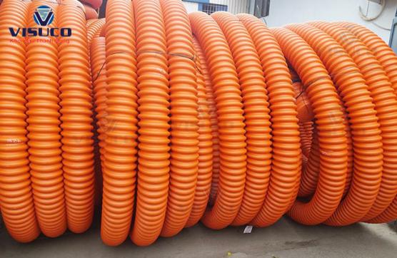 Cấp ống xoắn HDPE tại KCN Tiền Hải Thái Bình