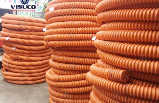 Cấp ống xoắn HDPE tại cụm công nghiệp Cẩm Thượng Hải Dương