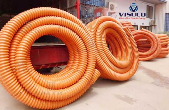 Cấp ống xoắn HDPE tại KCN Quốc Tuấn - Thanh Bình Hải Dương