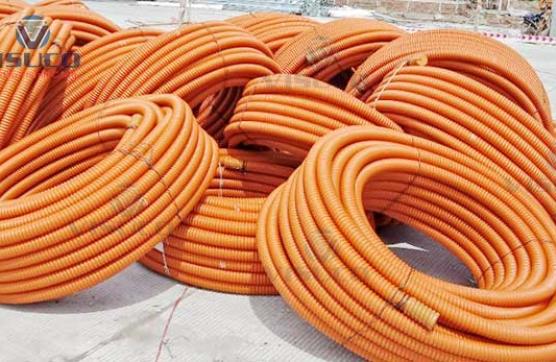 Cấp ống xoắn HDPE tại KCN tàu thủy Lai Vu Hải Dương