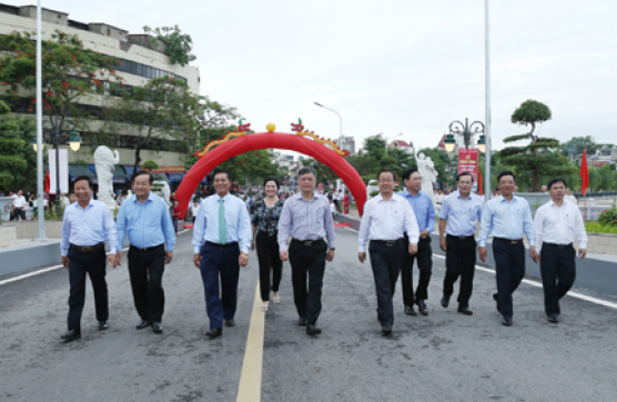 Hải Phòng: Khánh thành công trình cầu vượt sông Tam Bạc