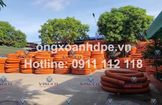 Lắp đặt ống nhựa xoắn chịu lực HDPE tại Đồng Nai
