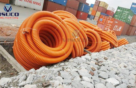 Cấp ống xoắn HDPE tại KCN Kim Thành Hải Dương