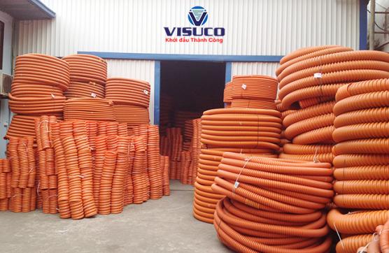 Cấp ống xoắn HDPE tại KCN Phúc Điền Hải Dương